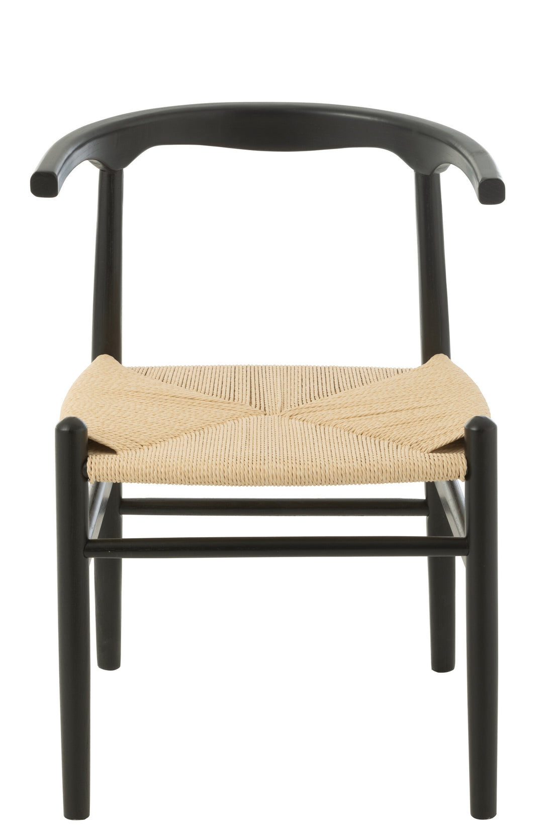 Stoel Toon Beukenhout/Touw Zwart J-Line