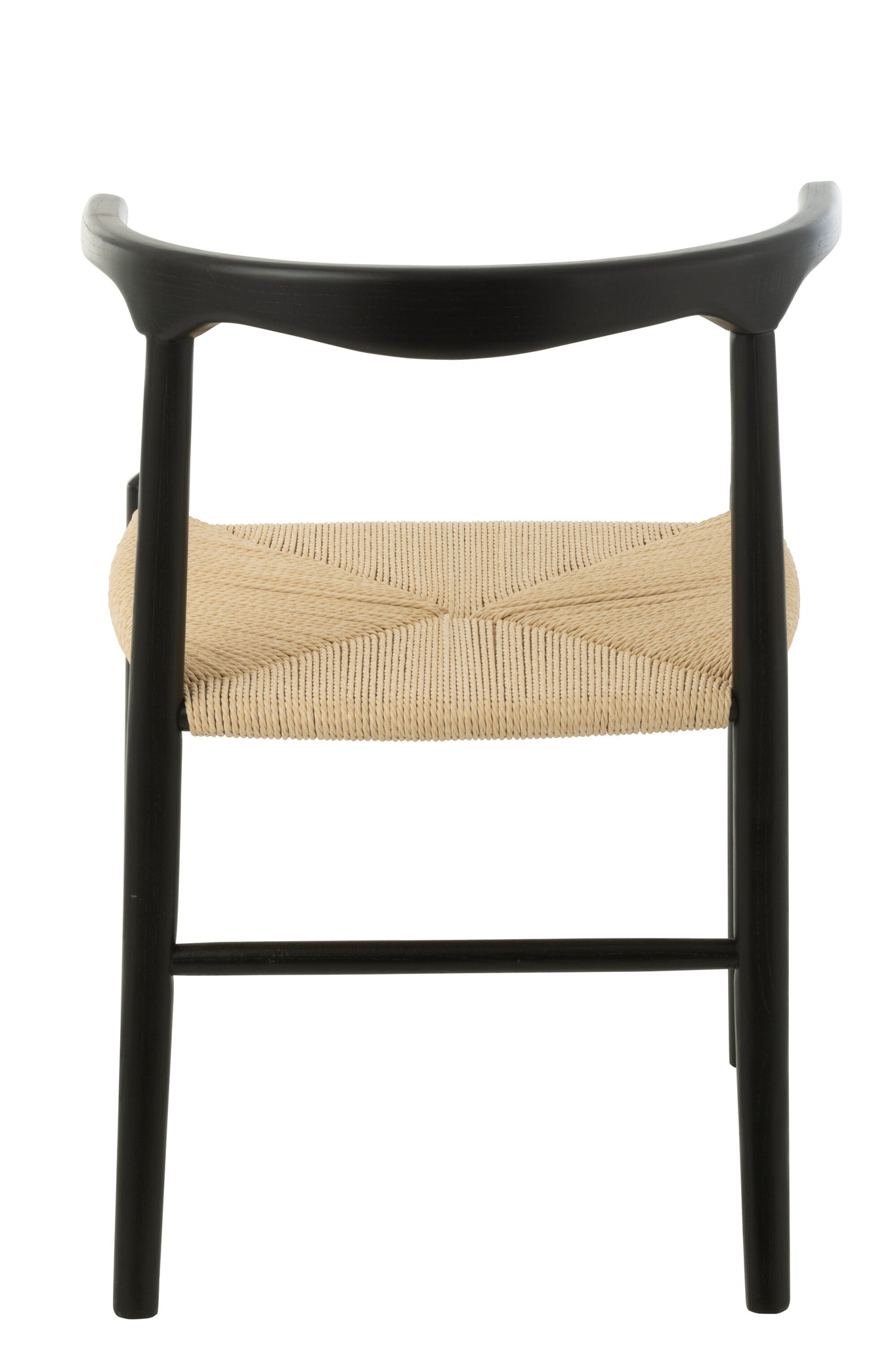 Stoel Toon Beukenhout/Touw Zwart J-Line