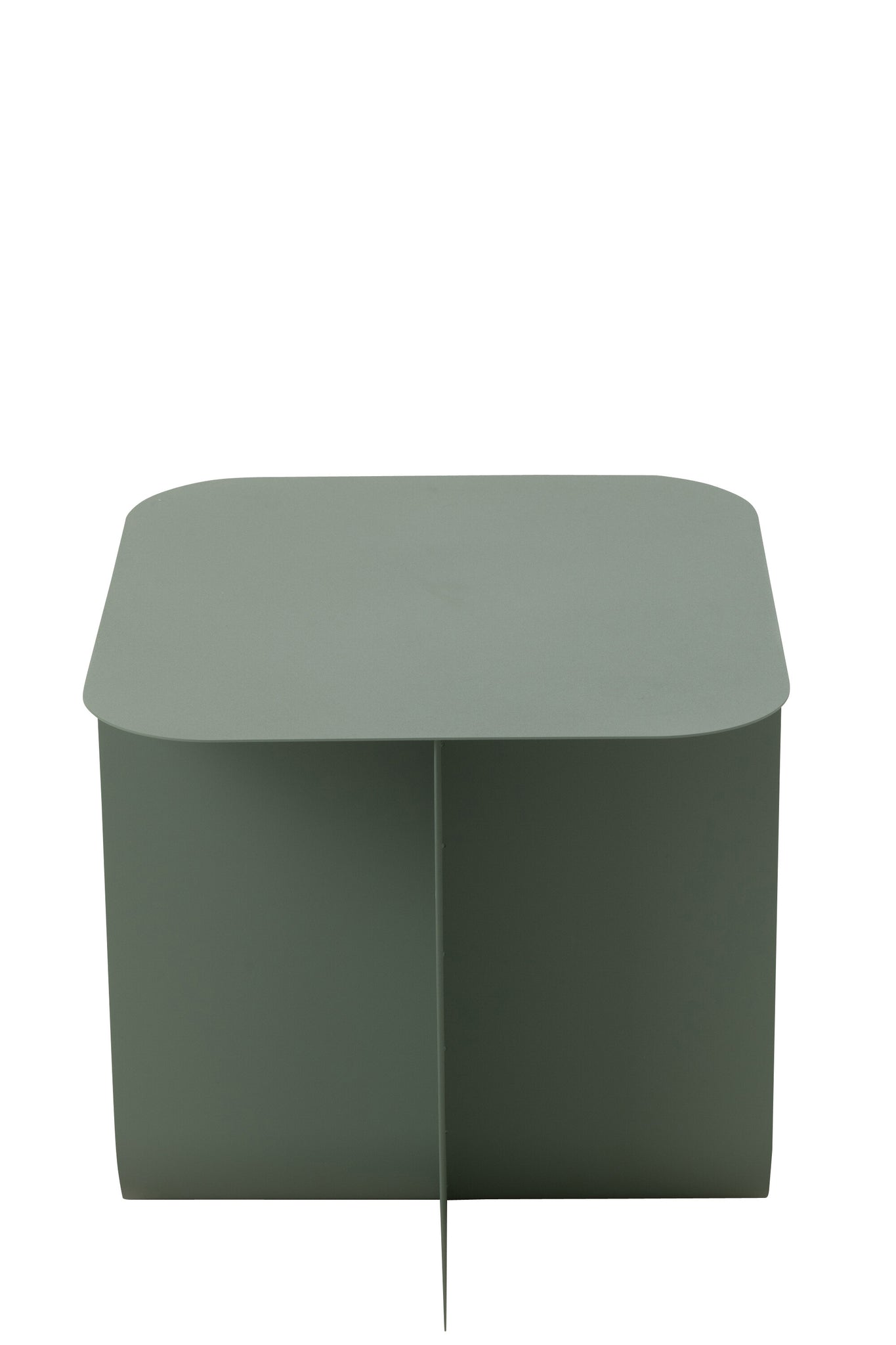 Bijzettafel Vierkant Metaal Groen J-Line