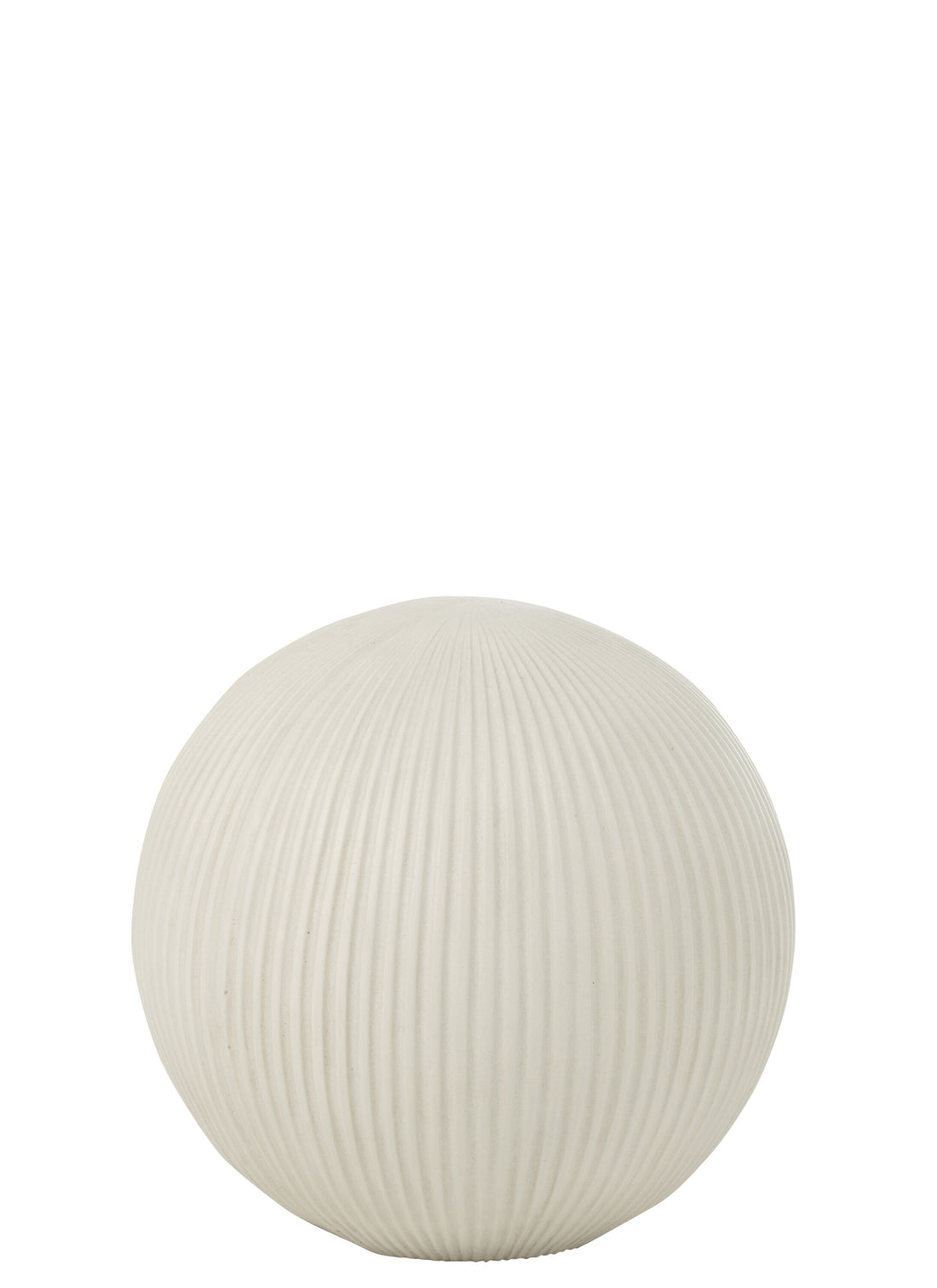 Bal Deco Klei Wit Medium 31.5x31.5x29.5cm