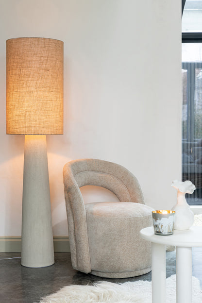 Vloerlamp Ava Glasvezel/Jute Naturel Large H168,5cm J-Line