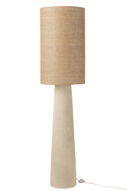 Vloerlamp Ava Glasvezel/Jute Naturel Large H168,5cm J-Line