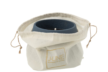Buitenkaars Cyra Cement Blauw Medium 31uur