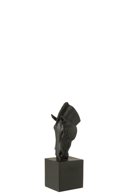 Paard Op Voet Zwart Small J-Line