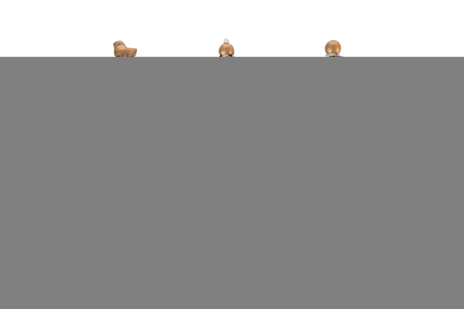 Doos Van 3 Flessenstop Pied-De-Poule Kalk Zwart/Wit J-Line