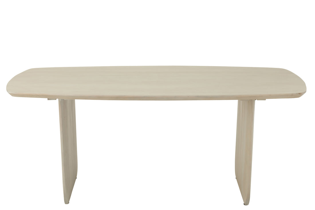 Eettafel Acaciahout Wit J-Line