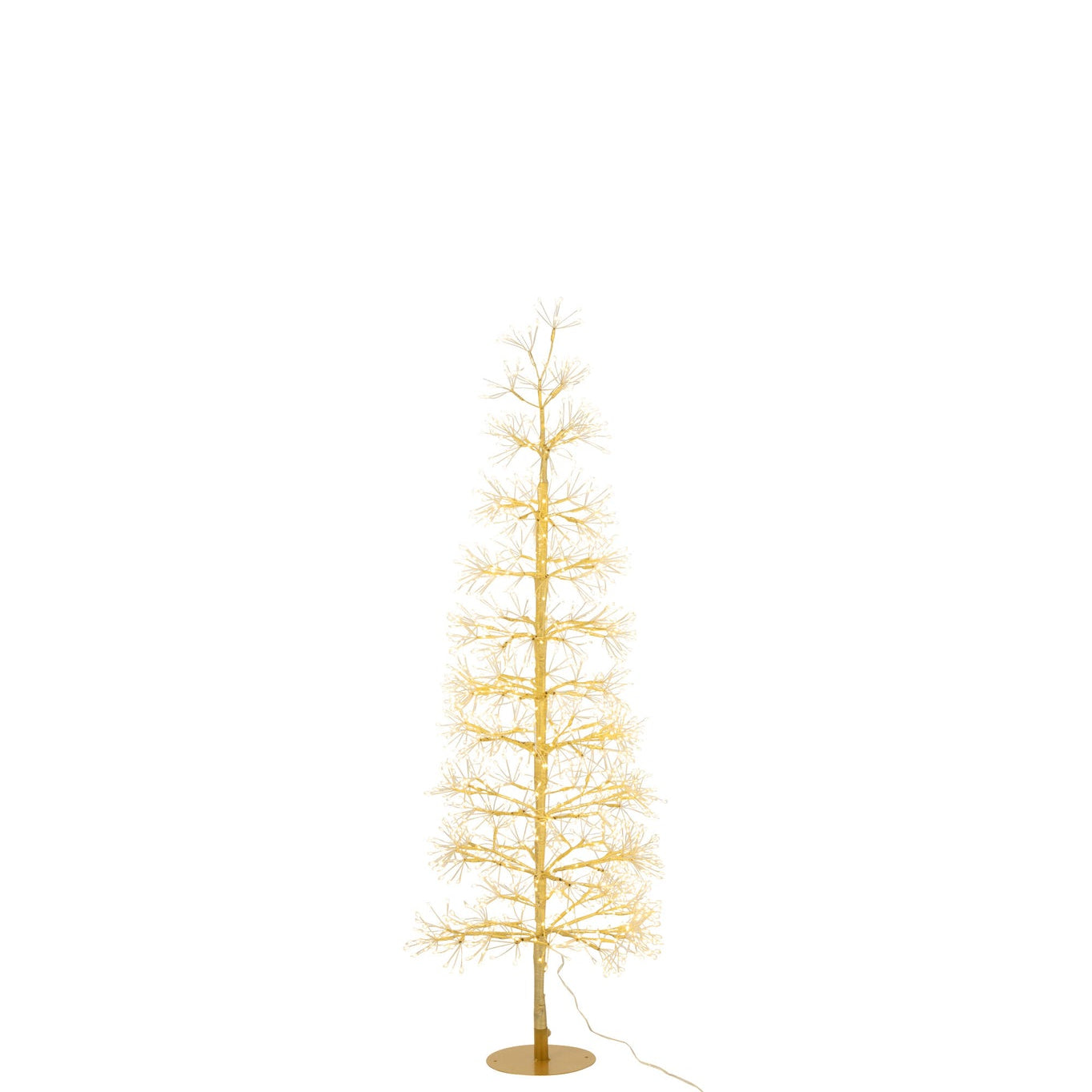 Boom Led Warm Witte Lichten Ijzer Goudkleurig Medium H120cm J-Line