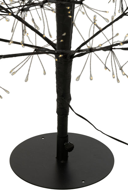 Boom Led Warm Witte Lichten Ijzer Zwart Large H180cm J-Line