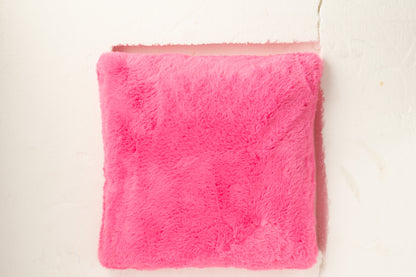 Kussen Cutie Polyester Fluo Roze J-Line