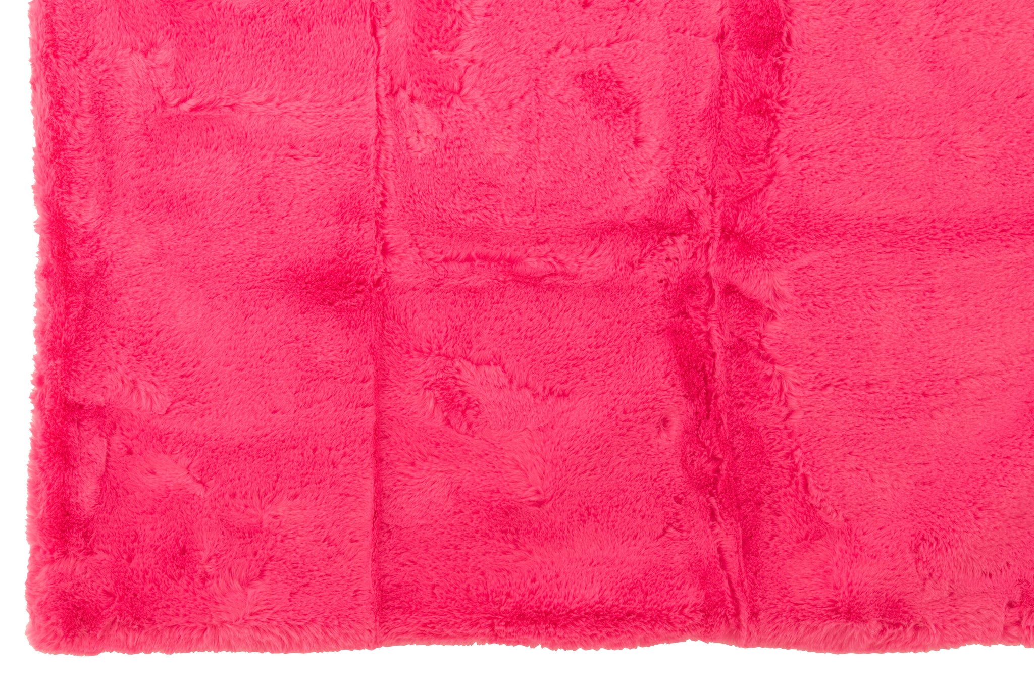 Deken Cutie Polyester Fluo Roze L130x180cm J-Line