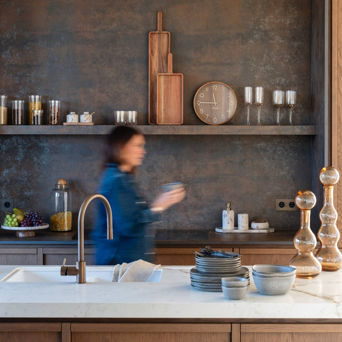 Snijplank Rechthoek Acaciahout Naturel Large J-Line