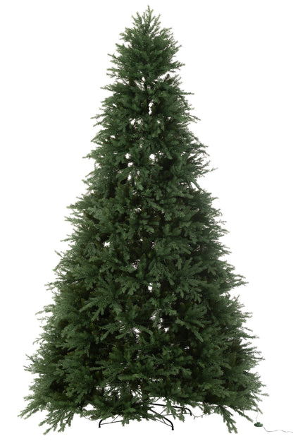 Kerstboom 4000 Led Kunstmatig Donkergroen Extra Large H325cm J-Line