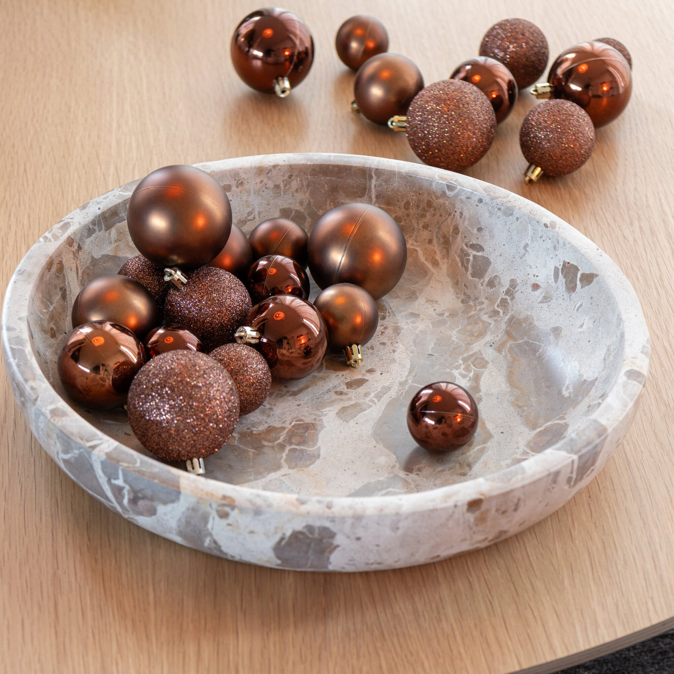 Schaal Marmer Beige J-Line