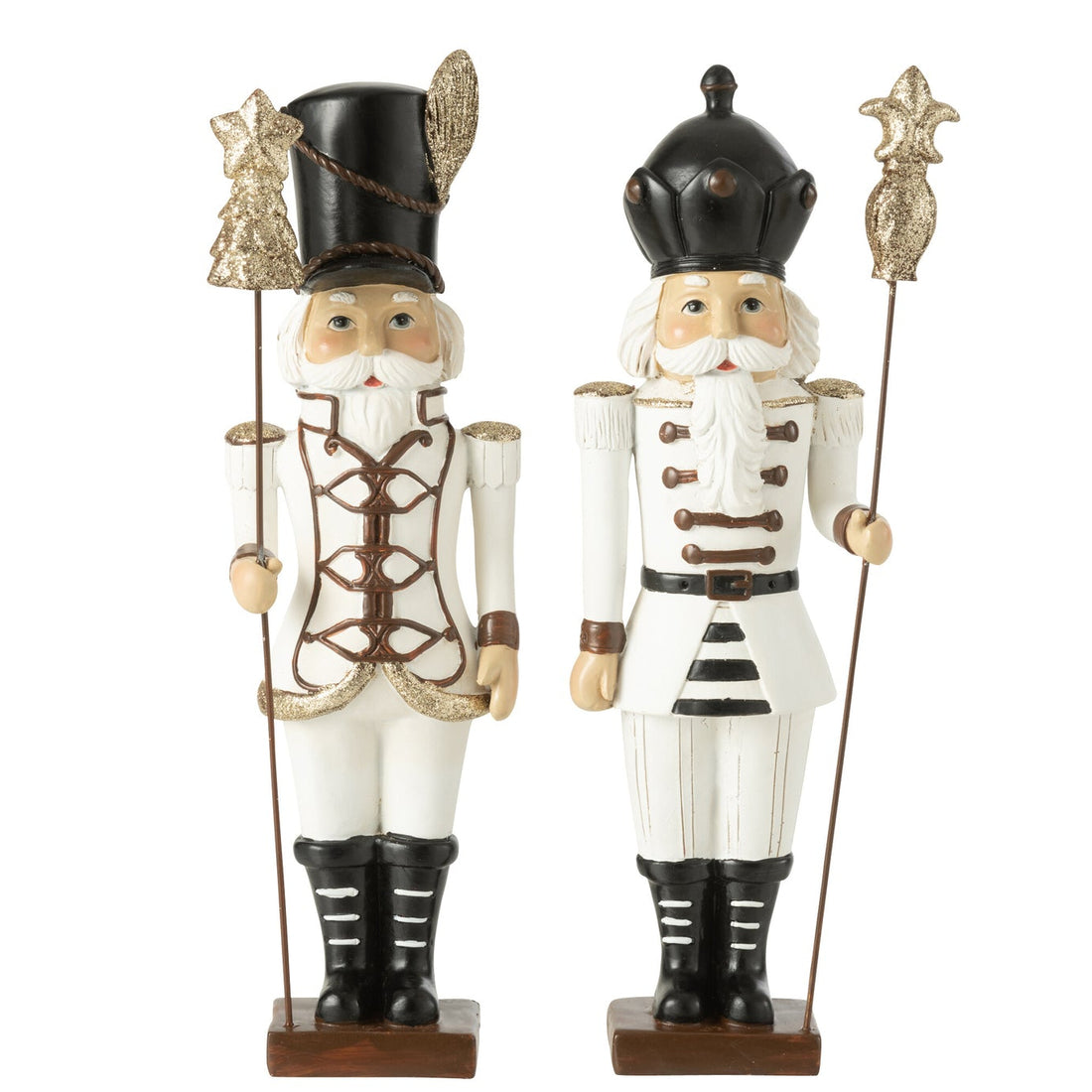 Notenkraker Polyresin Meerkleurig Large Set van 2 J-Line