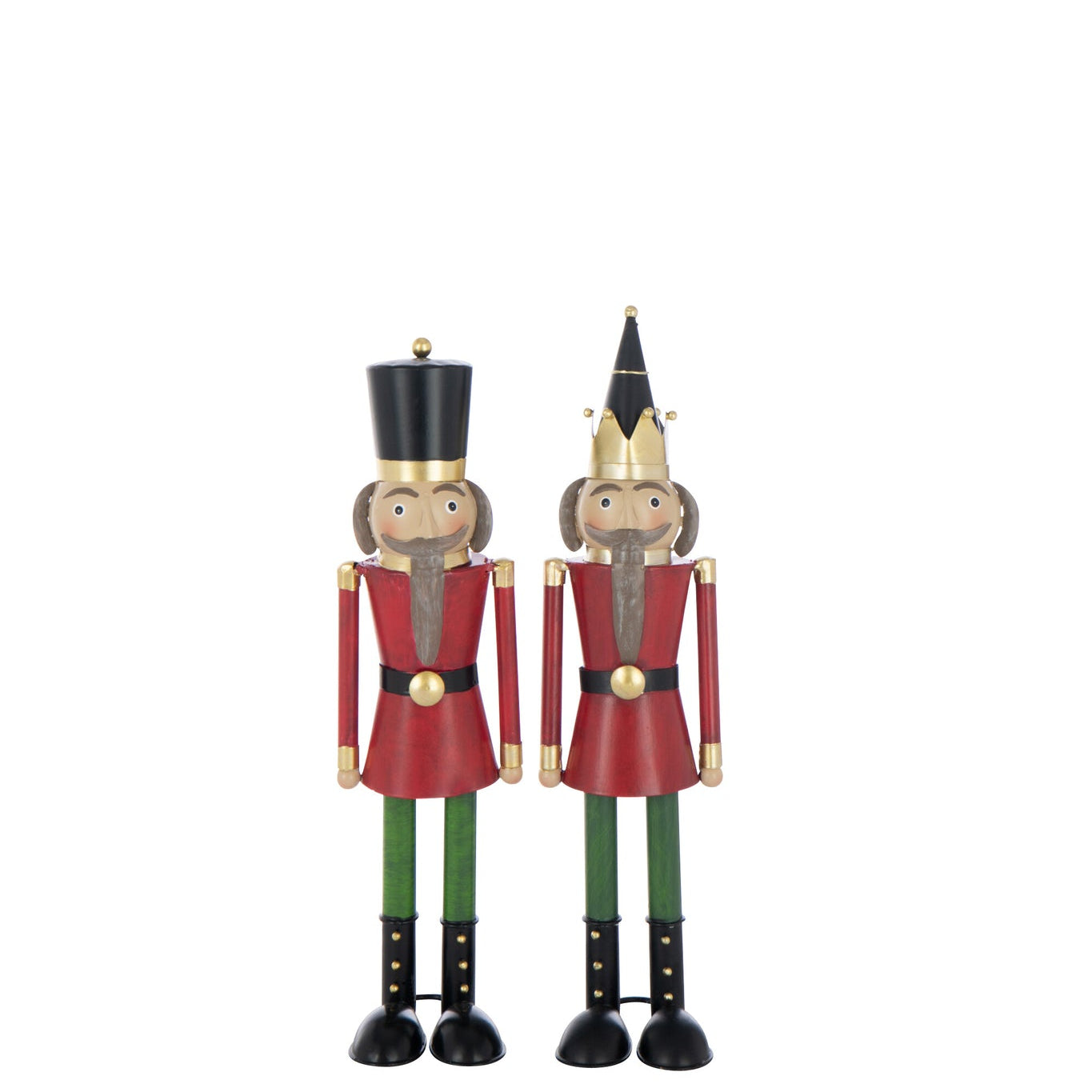 Notenkraker Snor Metaal Meerkleurig Small Set van 2 J-line