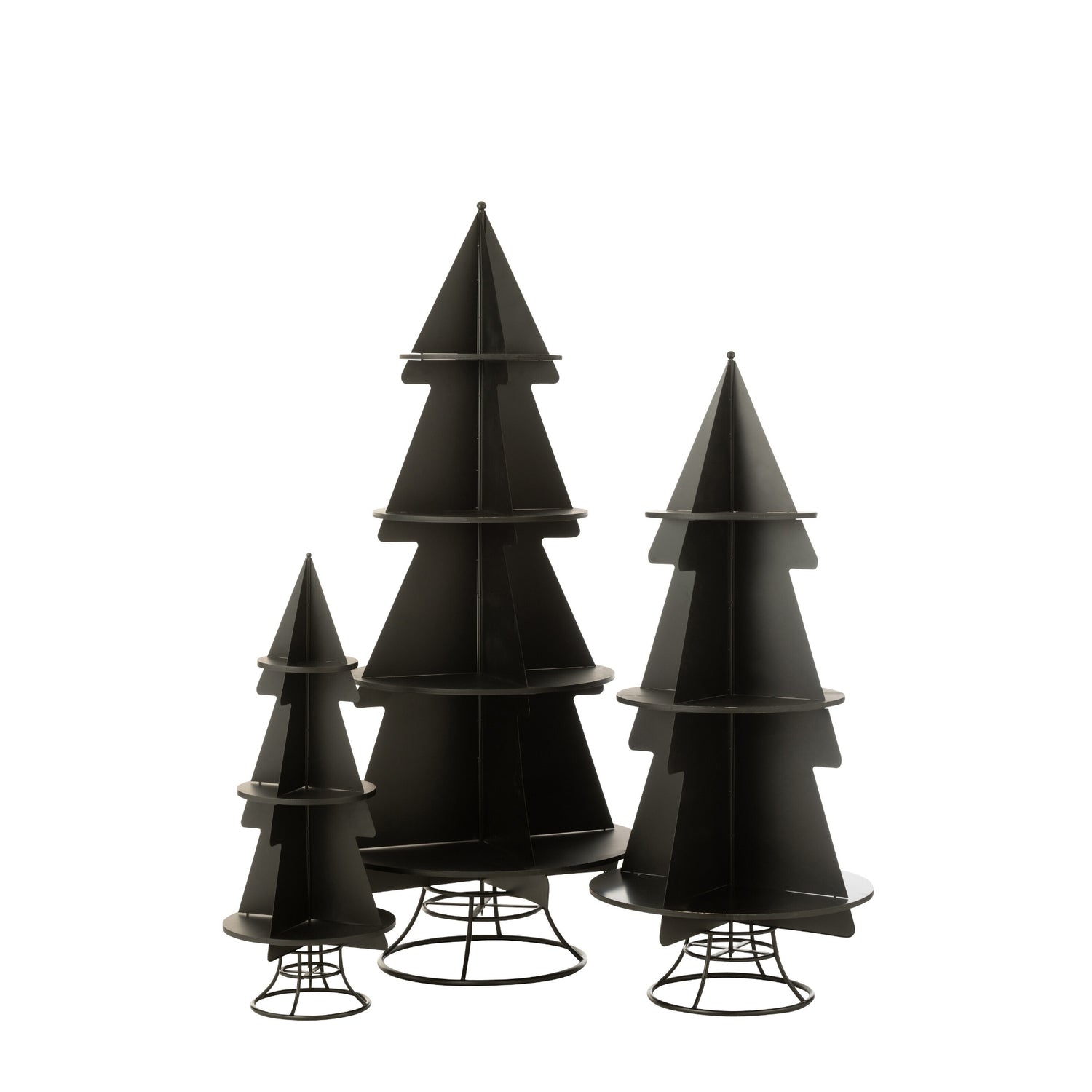 Kerstboom Display Metaal Zwart Small J-Line