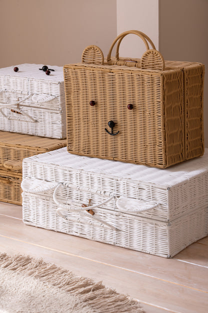 Mand Koffer Kunststof Naturel Small J-Line