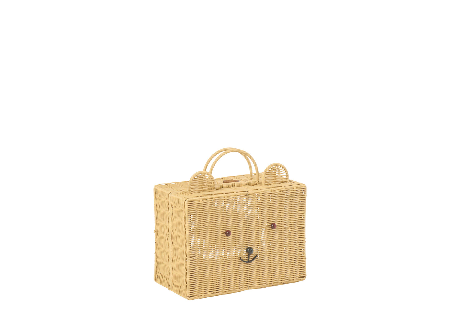 Mand Koffer Kunststof Naturel Small J-Line