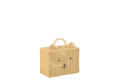 Mand Koffer Kunststof Naturel Small J-Line