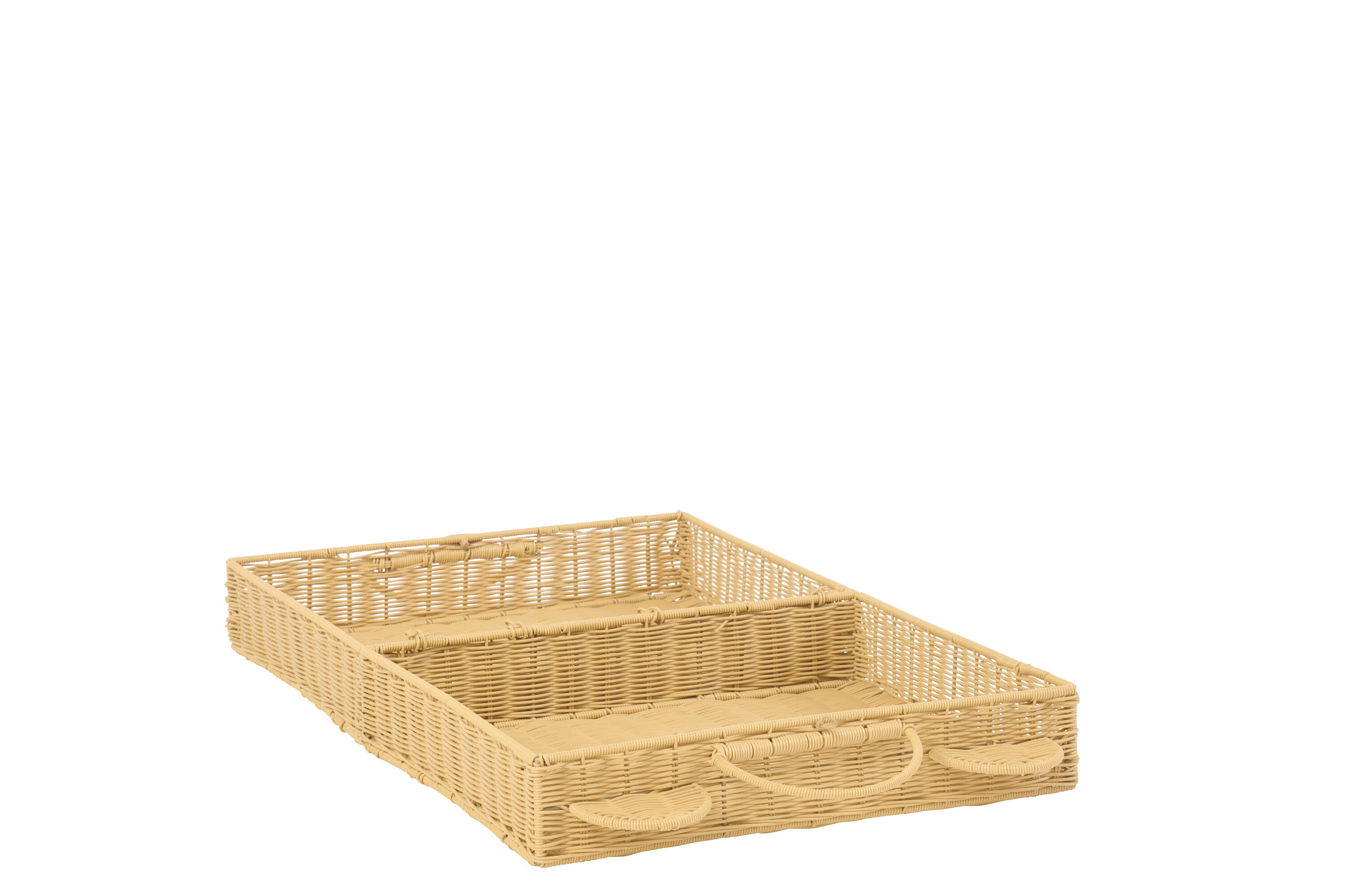 Mand Koffer Kunststof Naturel Large J-Line