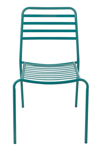 Tuinstoel Dedi Turquoise Metaal J-Line