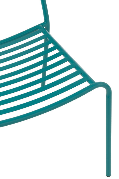 Tuinstoel Dedi Turquoise Metaal J-Line