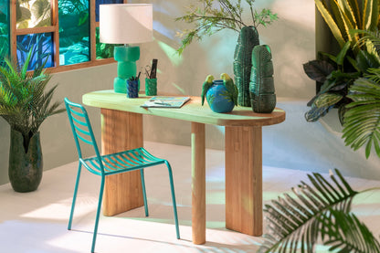 Tuinstoel Dedi Turquoise Metaal J-Line