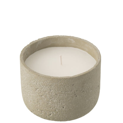 Buitenkaars 31h Rond Paraffine Lichtgroen Medium J-Line
