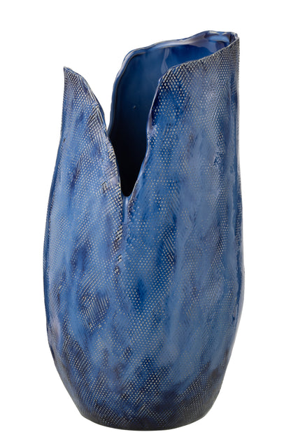 Vaas Thibault Keramiek Blauw Extra Large J-Line