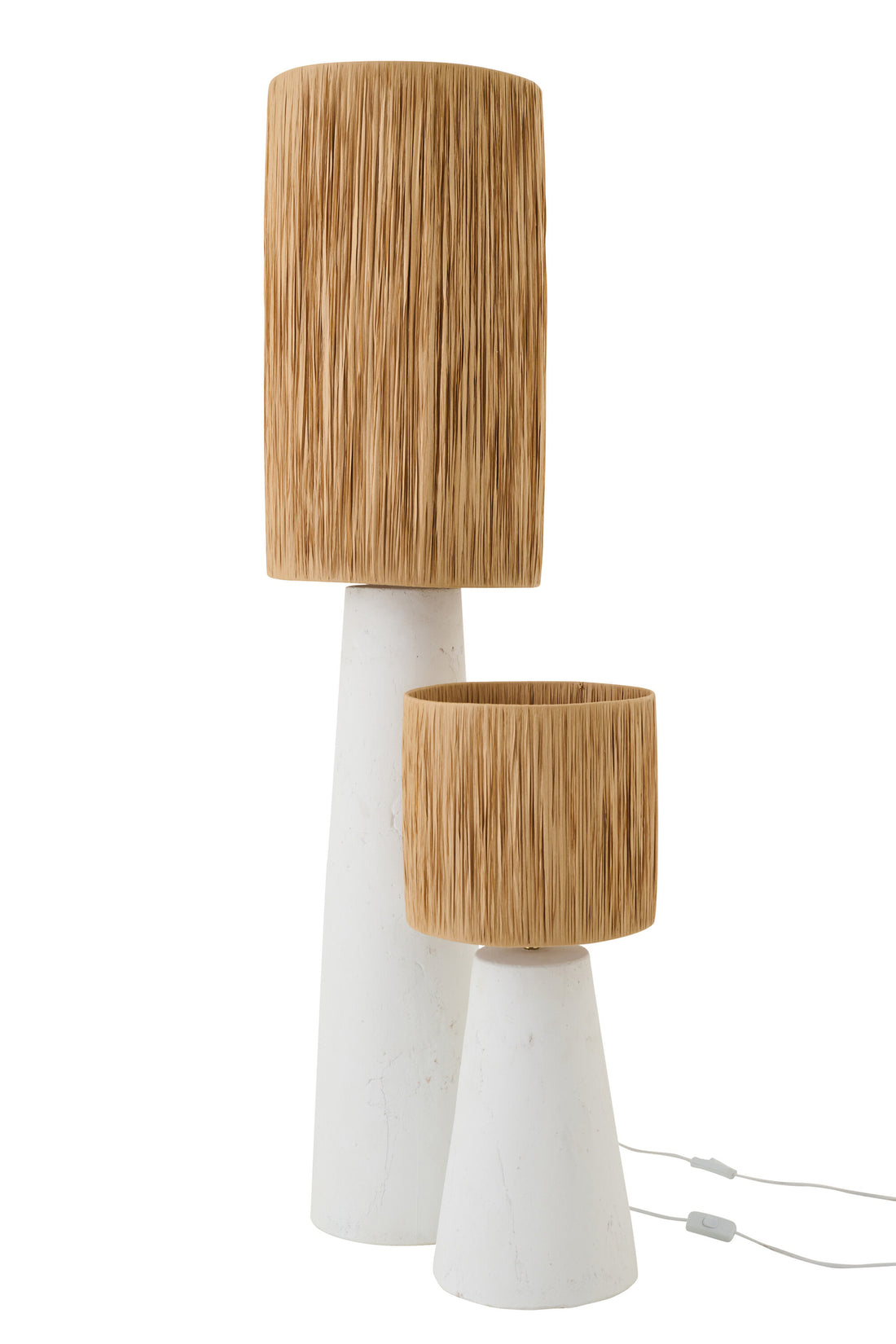 Staanlamp Stephanie Keramiek Wit J-line