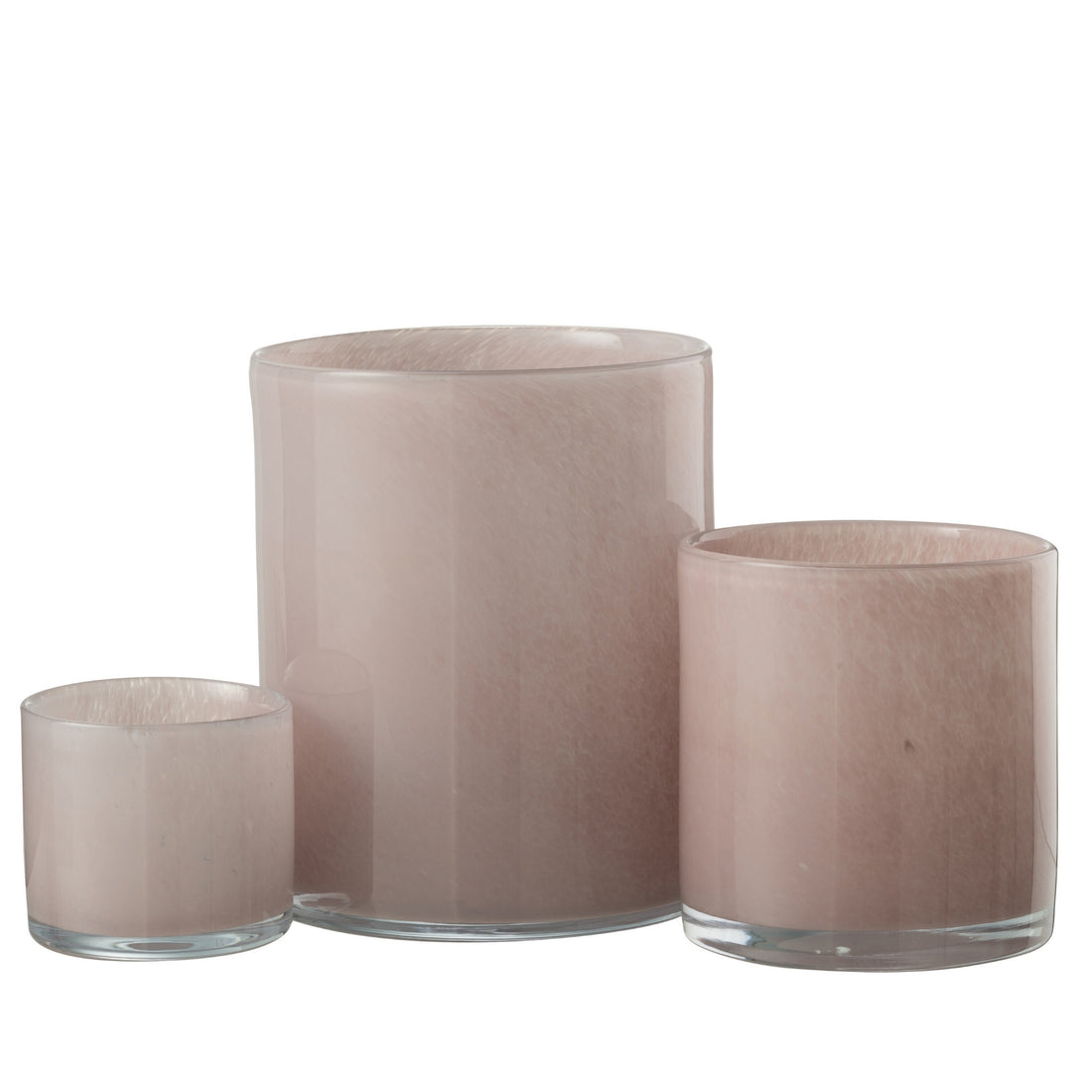 Set van 3 Theelichthouders Jade Rose J-Line