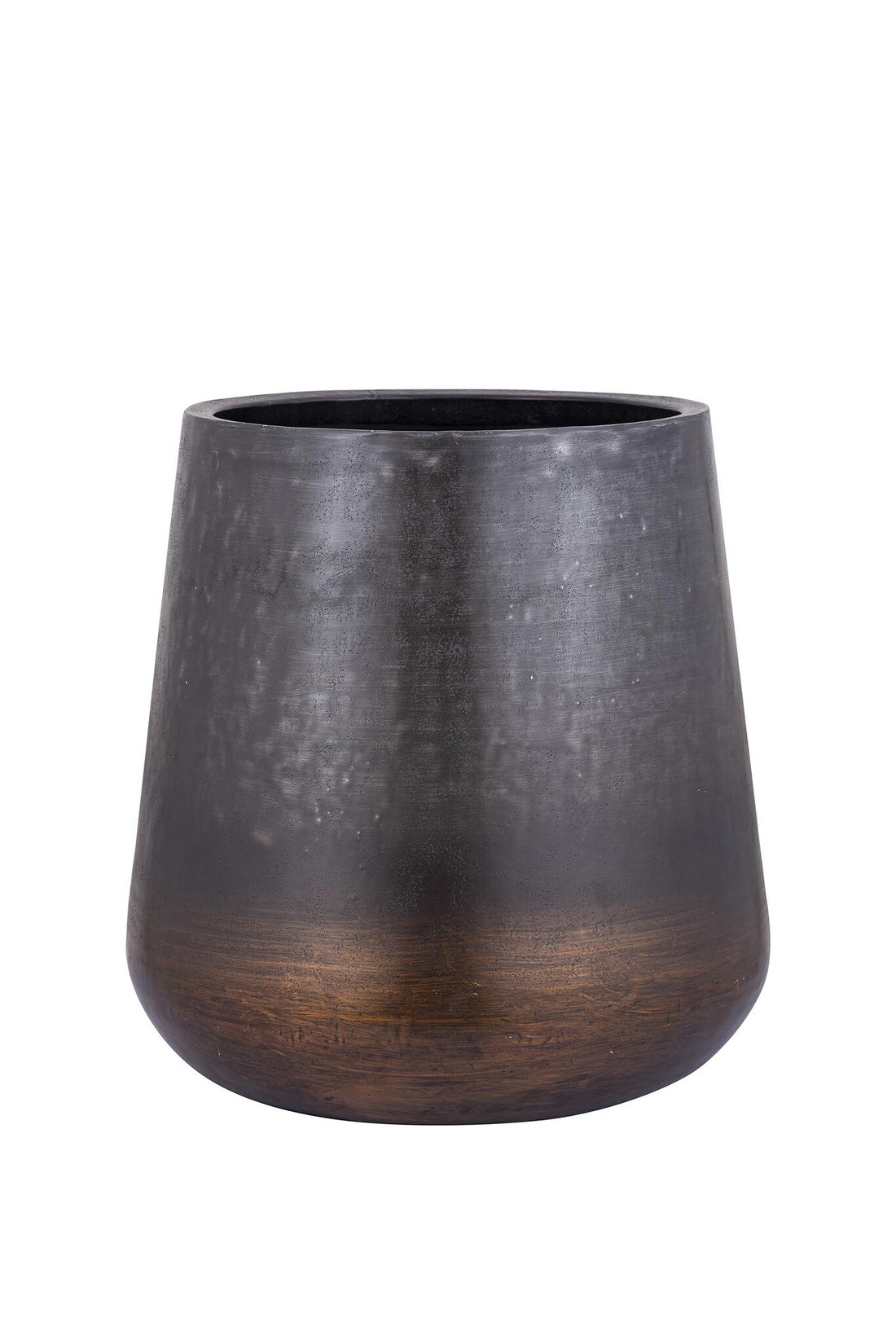 Nouska Black Aluminum Pot With Copper Bottom M PTMD