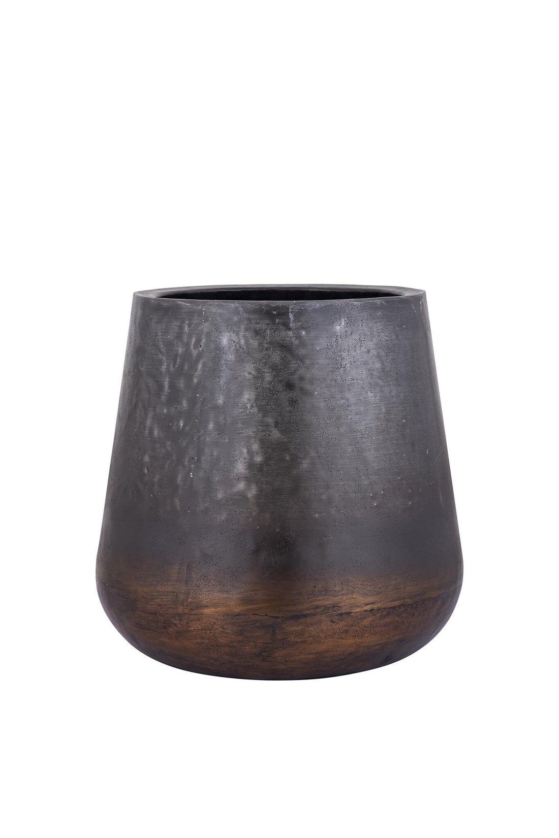 Nouska Black Aluminum Pot With Copper Bottom S PTMD