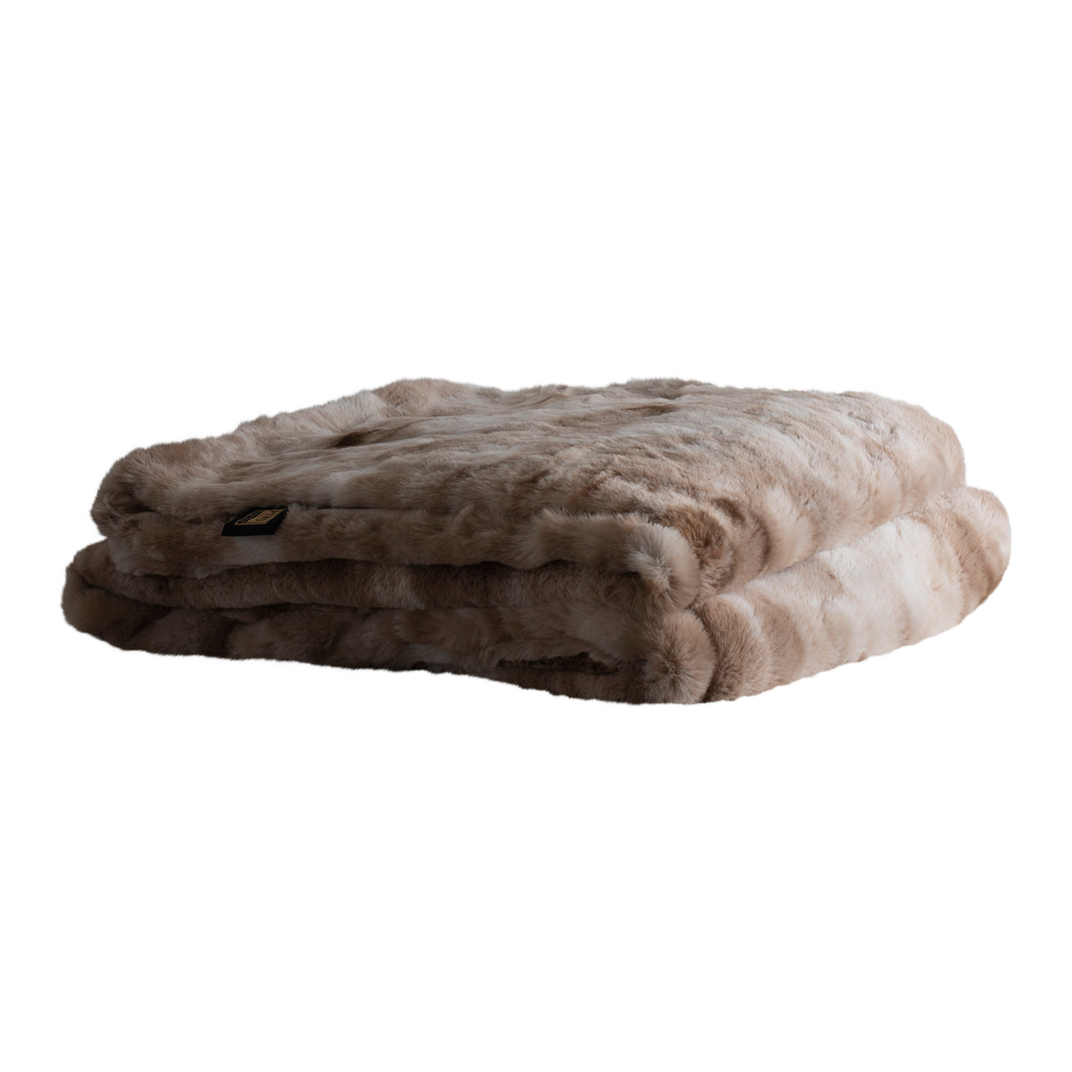 Linde Plaid Beige Samt 220x240cm PTMD