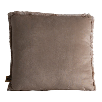 Linde Kissen Beige Samt 45x45cm PTMD