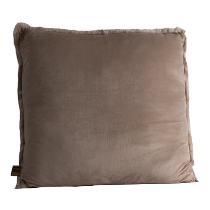 Linde Kissen Beige Samt 60x60cm PTMD