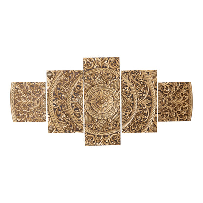 Wandpaneel Sharlene - 180x90cm - MDF - Gold PTMD