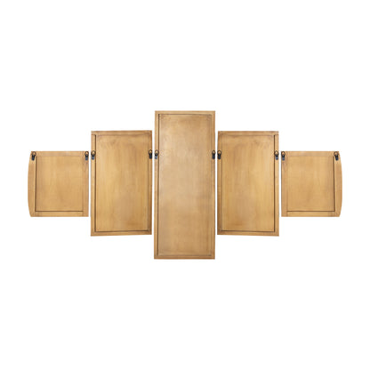 Wandpaneel Sharlene - 180x90cm - MDF - Gold PTMD