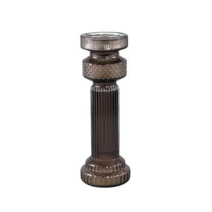 Fadri Grey Glass Candle Holder M PTMD