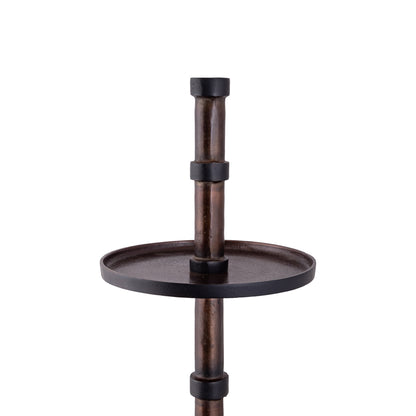 Glinda Copper Alu Etagere Round L PTMD