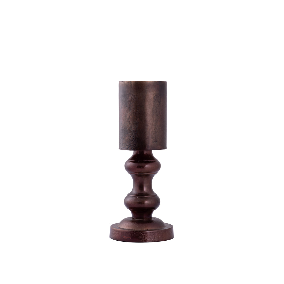 Nessa Copper AluKaarshouder With Bulbs S H31cm PTMD
