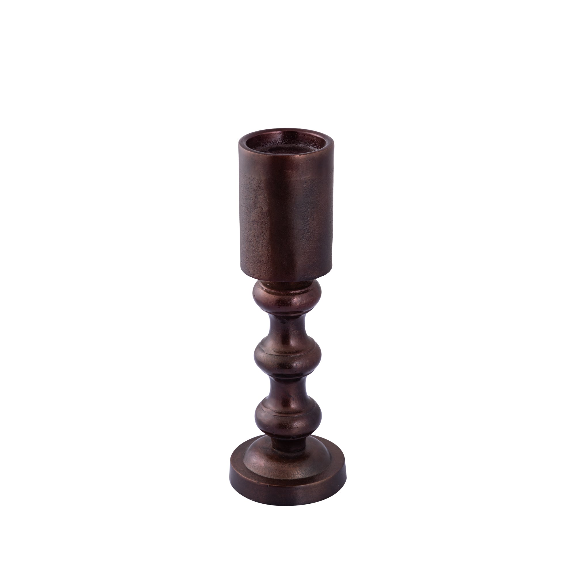 Nessa Copper Alu Kaarshouder With Bulbs M H38cm PTMD