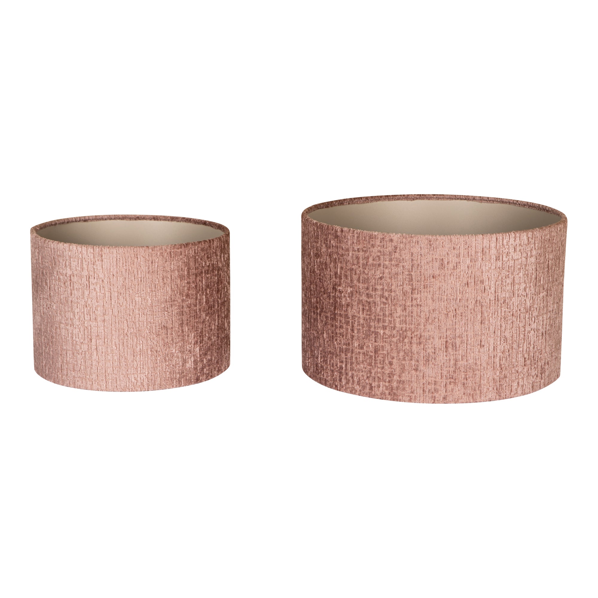 Nairobi Old Pink fabric lampshade round 30x30x21cm S PTMD