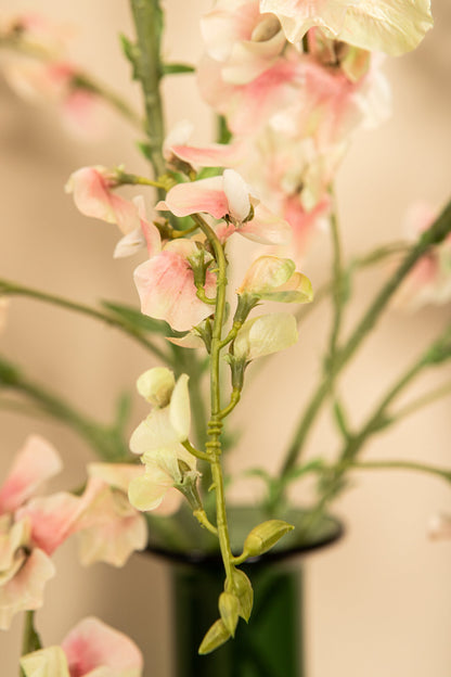 Garden Flower Cream Sweetpea Stem PTMD