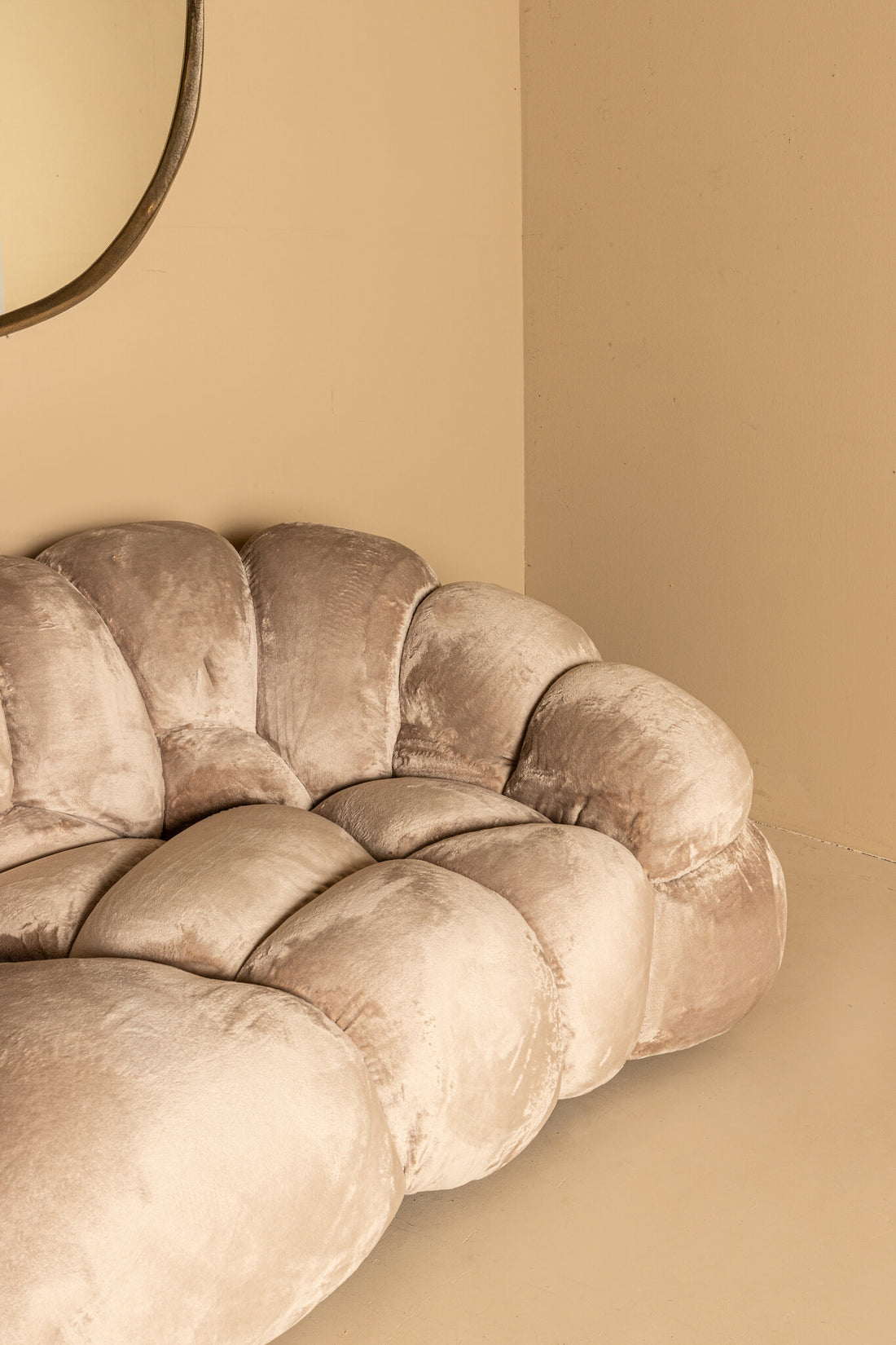Nubibus Luxe Sofa Dark Taupe PTMD