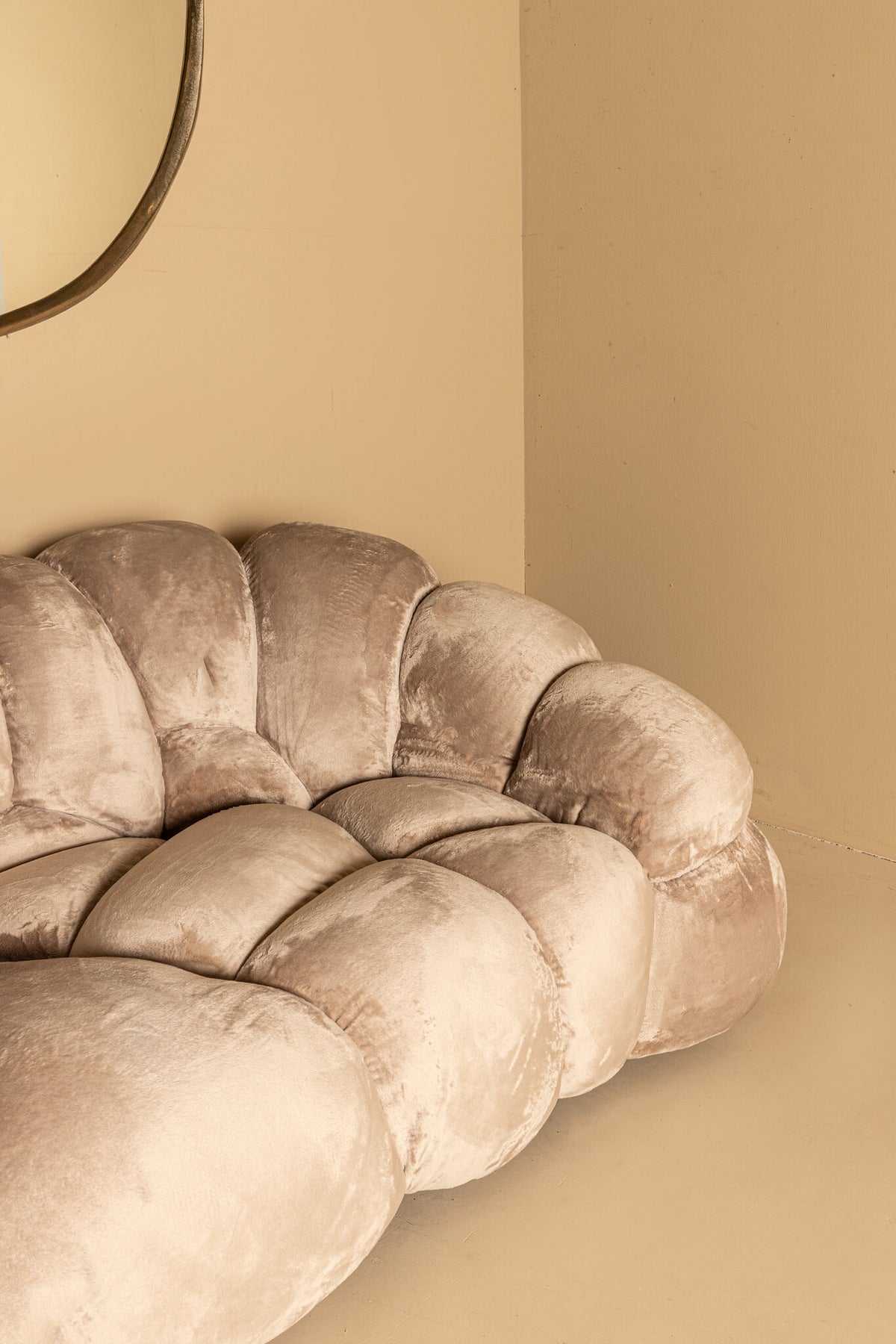Nubibus Luxe Sofa Dark Taupe PTMD