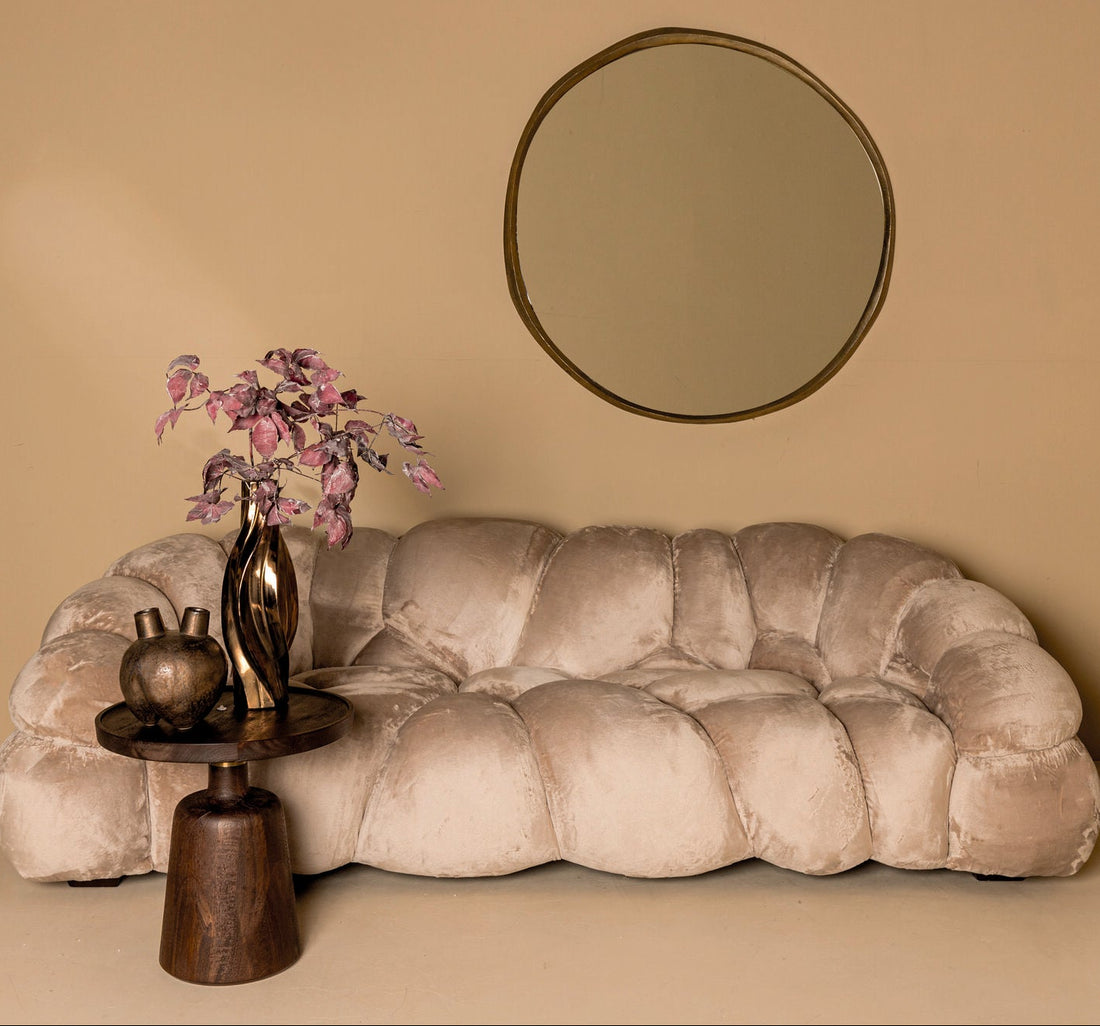 Nubibus Luxe Sofa Dark Taupe PTMD