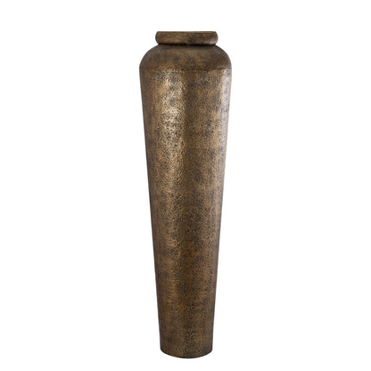 Blumentopf Zavir - 50x50x173 cm - Aluminium - Gold PTMD