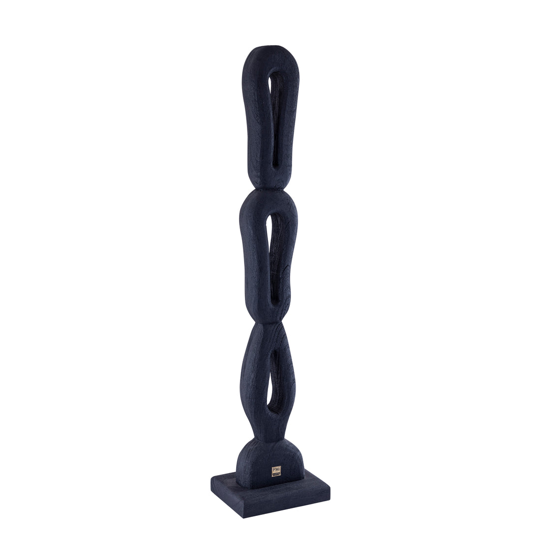 Rhyce Black mango wood statue open figure L PTMD