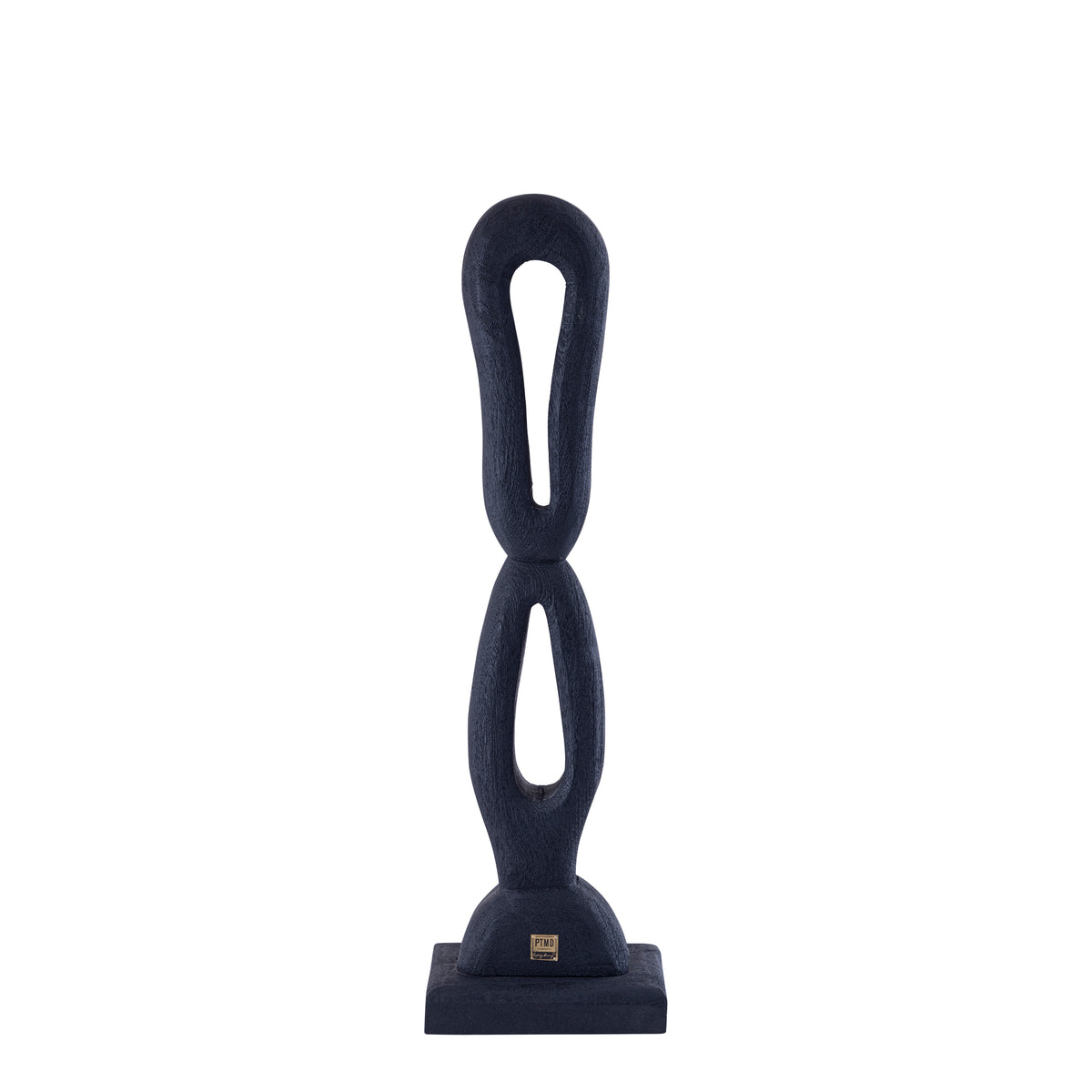 Rhyce Black mango wood statue open figure S PTMD